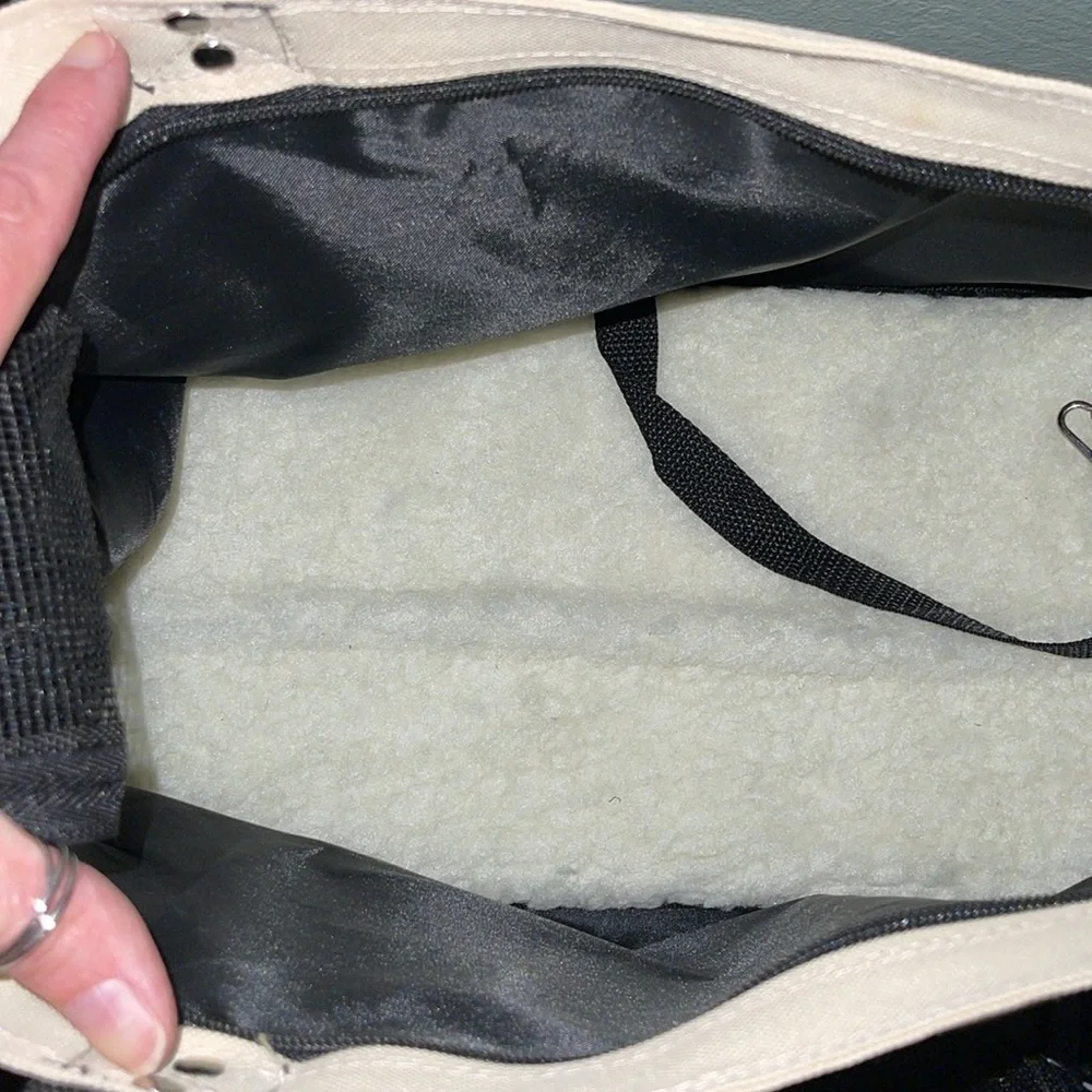 Pet Life Tote Spotted Fashion Pet Carrier/SecurerAbove-top Dual-Zipper